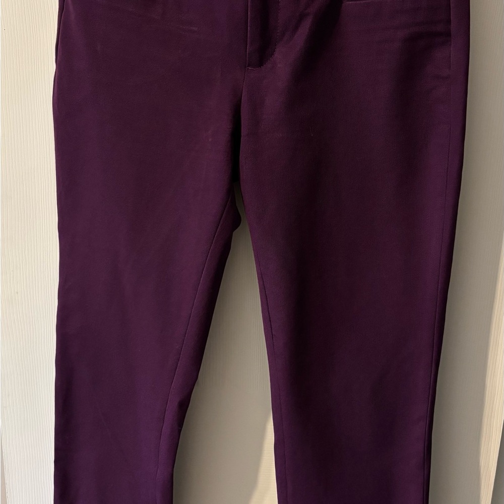 Banana Republic Deep Purple Ankle Pants